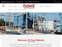 Tablet Screenshot of futurzinfrastructure.com